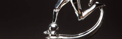 Trophy plate made with express small engraving machine 