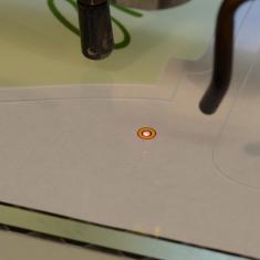 Print & Cut Step 3 - Locate markers