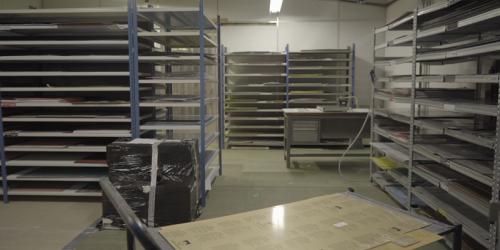 Aluplex Signalétique - engraving materials stocks