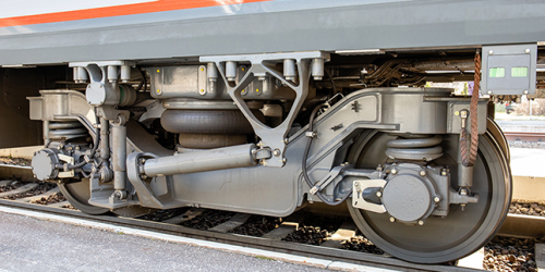 Railroad truck bogie wheel