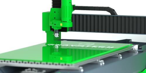 Acrylic cutting machine