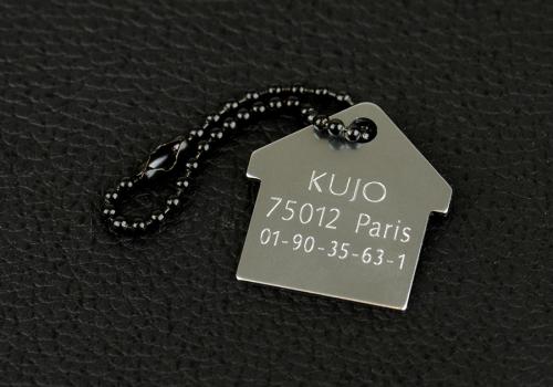 Pet tags with address