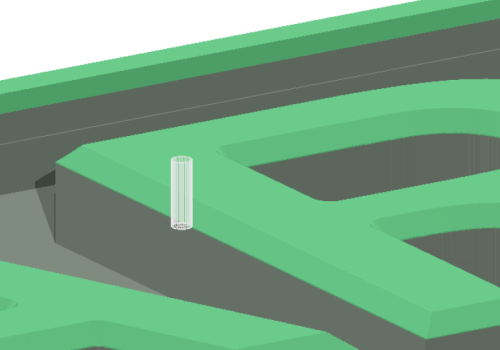 TYPE EDIT Chamfer function in 3D for engraving applications