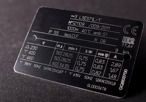 Anodized aluminum engraving | Gravotech