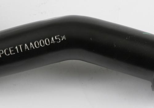 VIN marking on a circular shape