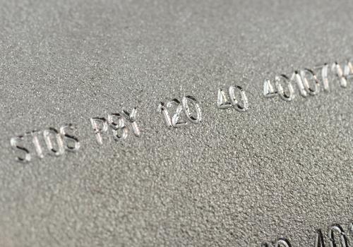 Deep and permanent marking of a VIN code