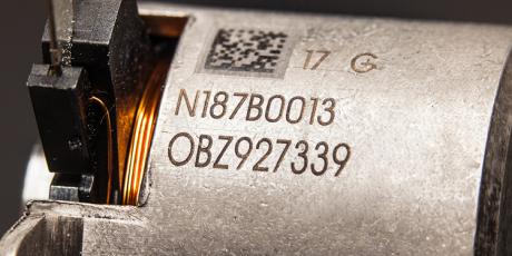 Steel engraving with rotary technology