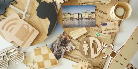 Laser Wood - Laser engraving material - Gravograph